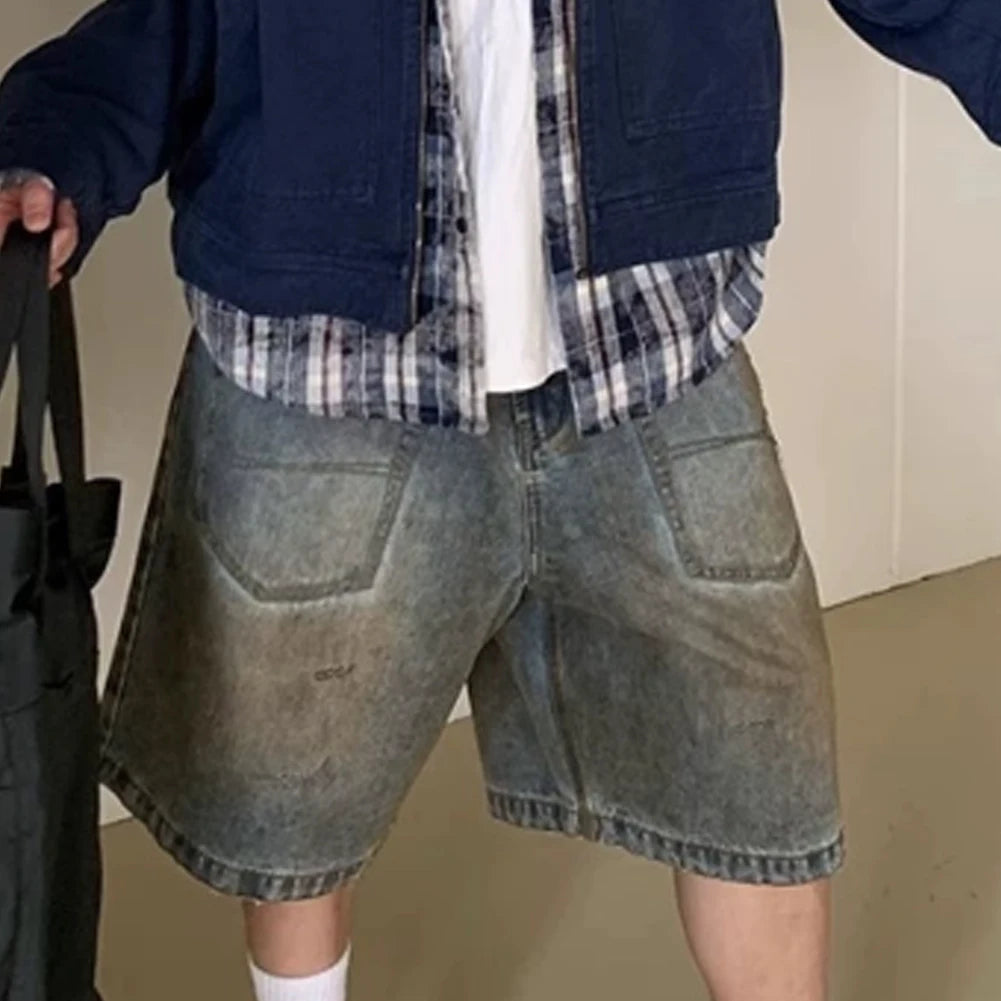 HEARUJOY  -  Casual Events Distressed Washed Pants Casual Fashion Shorts Brand New Summer Wear Lightweight Summer Pants For Beach Trip
