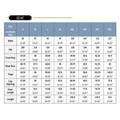 HEARUJOY  -  Men Pants Solid Color Button Joggers Oversize Male Wide Leg Pants Streetwear Pleated Fashion Casual Trousers Men