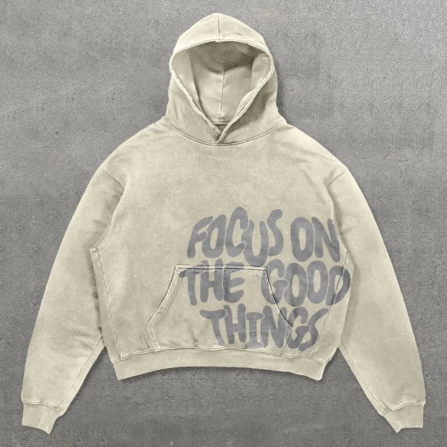 Hearujoy Vintage Letter print sweatshirt hoodie oversized streetwear harajuku y2k tops american style grunge casual hoodies women