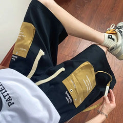 HEARUJOY  -  Men's New Loose and Versatile Five-point Casual Sports Work Suit Shorts