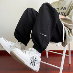 HEARUJOY  -  Men's New Fashionable Versatile Sports Leisure Straight Leg Pants Outdoor High-quality Sports Trend Comfortable Breathable Pants