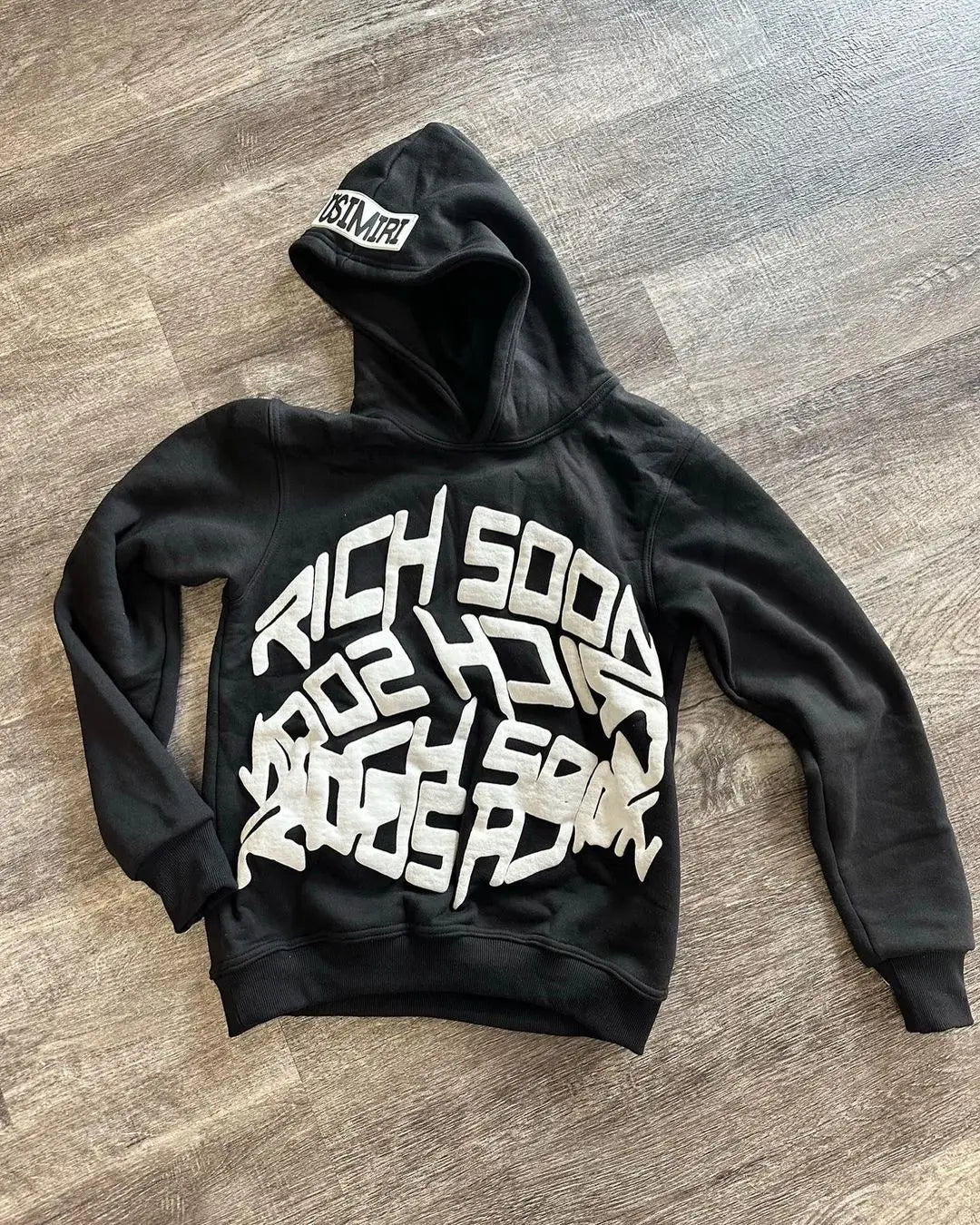 Hearujoy American Rich Soon Hoodies Women Men Streetwear Vintage Oversized Tops Sweatshirt Goth Y2k Clothes Harajuku Men Clothing