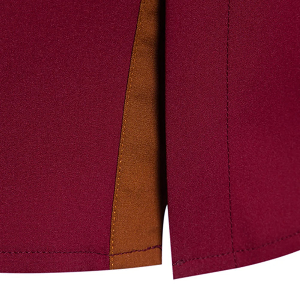 HEARUJOY  -  Casual Spring Autumn Fashion Business Top Casual Gatherings Regular Length Slight Stretch Everyday Wear Lapel Neckline