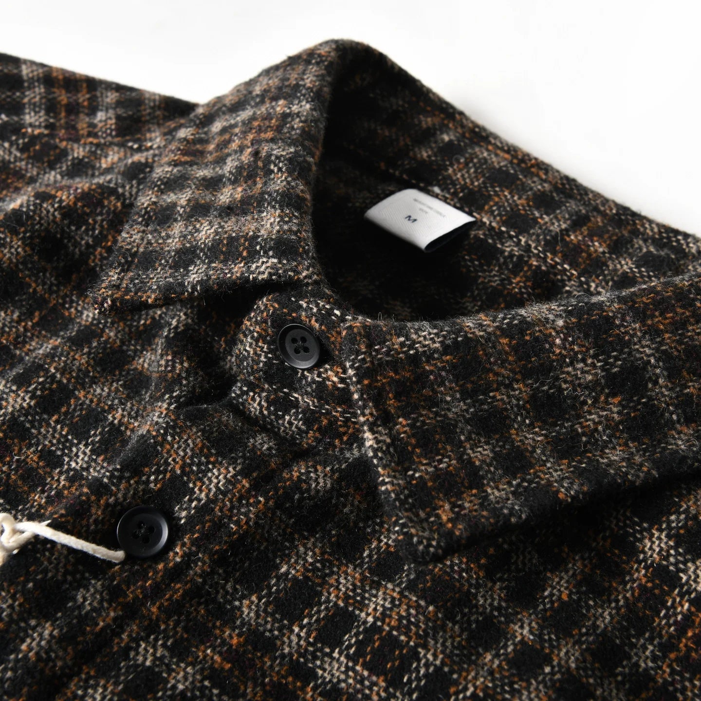 HEARUJOY  -  Autumn Winter American-style Brushed Fleece Skin-friendly Warm Breathable Loose-fit Casual Turn-collar Check Plaid Shirt for Men