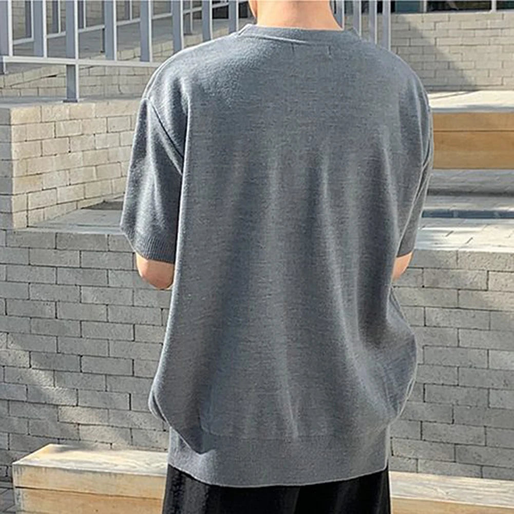 HEARUJOY  -  Polyester Shirt Loose Casual Cardigan Holiday Style Regular Length Solid Pattern Summer Wear Casual Style For Daily Wear