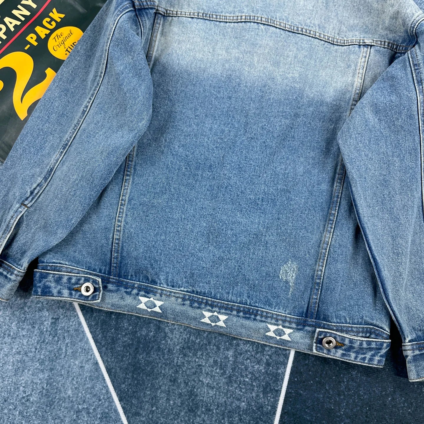HEARUJOY  -  Plus Size 4XL Men's Denim Jacket Autumn/Winter 2025 New Arrival Trendy Brand Premium Plus-Size Retro Lapel Jacket Men's Top