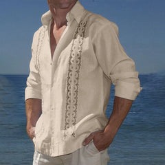 HEARUJOY  -  Male Shirt Men Blouse Holiday Polyester Briefs Men's Blouse Party Popular Casual Autumn Daily Four Seasons