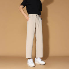 HEARUJOY  -  Mens Pants Fashion Men's Pants Summer Suit Pants Casual Korean Men's Pants Joggers Men Streetwear Casual Sports Large Size 8XL-M