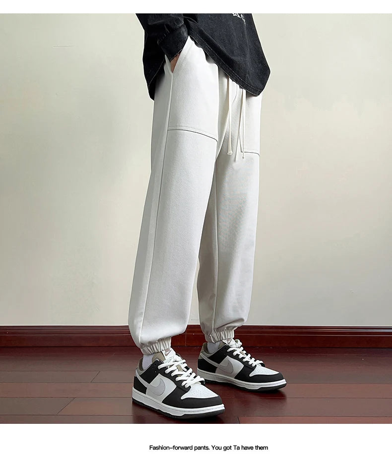 HEARUJOY  -  Men's New Fashionable Versatile Sports Leisure Straight Leg Pants Outdoor High-quality Sports Trend Comfortable Breathable Pants