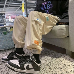 HEARUJOY  -  Durable Non-Pilling Non-Fading Men's Summer New Workwear Dirt-Resistant Slimming Magic Patch Ankle Pants