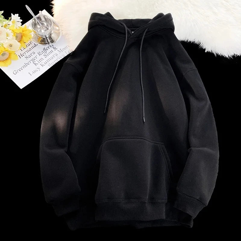 Hearujoy 6 Color Autumn Hoodies Men Fashion Casual Hooded Sweatshirt Men Streetwear Hip Hop Loose Pullover Hoodie Mens Hoody M-3XL