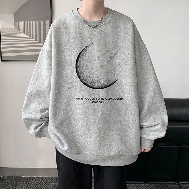 HEARUJOY  -  Latest Stylish Men's Hoodies Thin Long Sleeve Cotton T-Shirts Comfortable Casual Streetwear Tops For Spring Autumn Season Outfit
