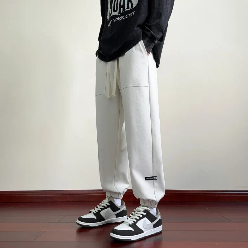 HEARUJOY  -  Men's New Fashionable Versatile Sports Leisure Straight Leg Pants Outdoor High-quality Sports Trend Comfortable Breathable Pants
