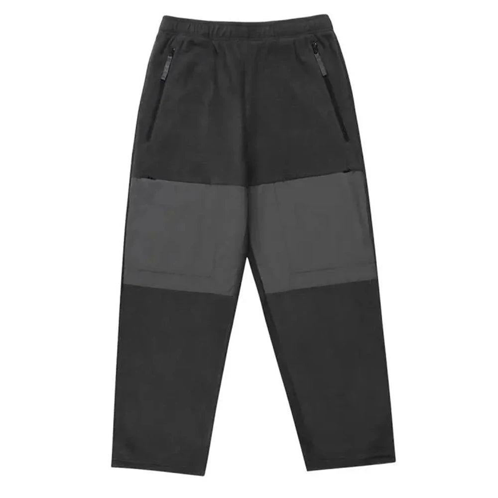 Hearujoy Men's Casual Cargo Pants Fashionable Street Hip-Hop Stitched Solid Color Japanese Loose Trousers Spring Summer New Style