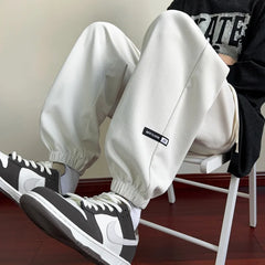 HEARUJOY  -  Men's New Fashionable Versatile Sports Leisure Straight Leg Pants Outdoor High-quality Sports Trend Comfortable Breathable Pants