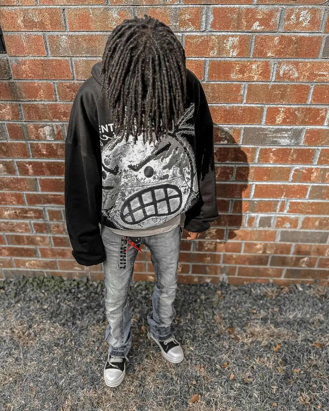 Hearujoy Harajuku cartoon print hoodies sweatshirt oversized tops hoodie streetwear goth tracksuit men popular y2k clothes men clothing