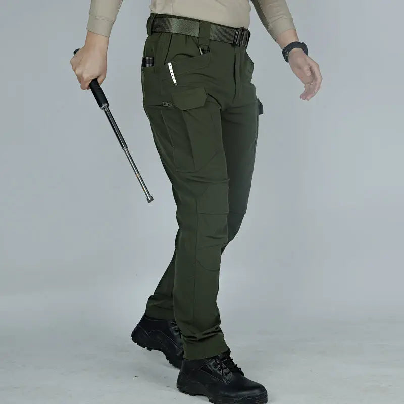 HEARUJOY  -  Safari Style Men new y2k Camouflage Full pants Spring Summer Quick Dry Outdoor Train Streetwear Male Sports Wide Cargo Trousers
