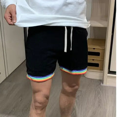 HEARUJOY  -  Shorts for Men Sweat Drawstring Joggers Sports Summer New in Pant 2025 Casual Xl Fashion Personalizate No Logo Man Short Pants