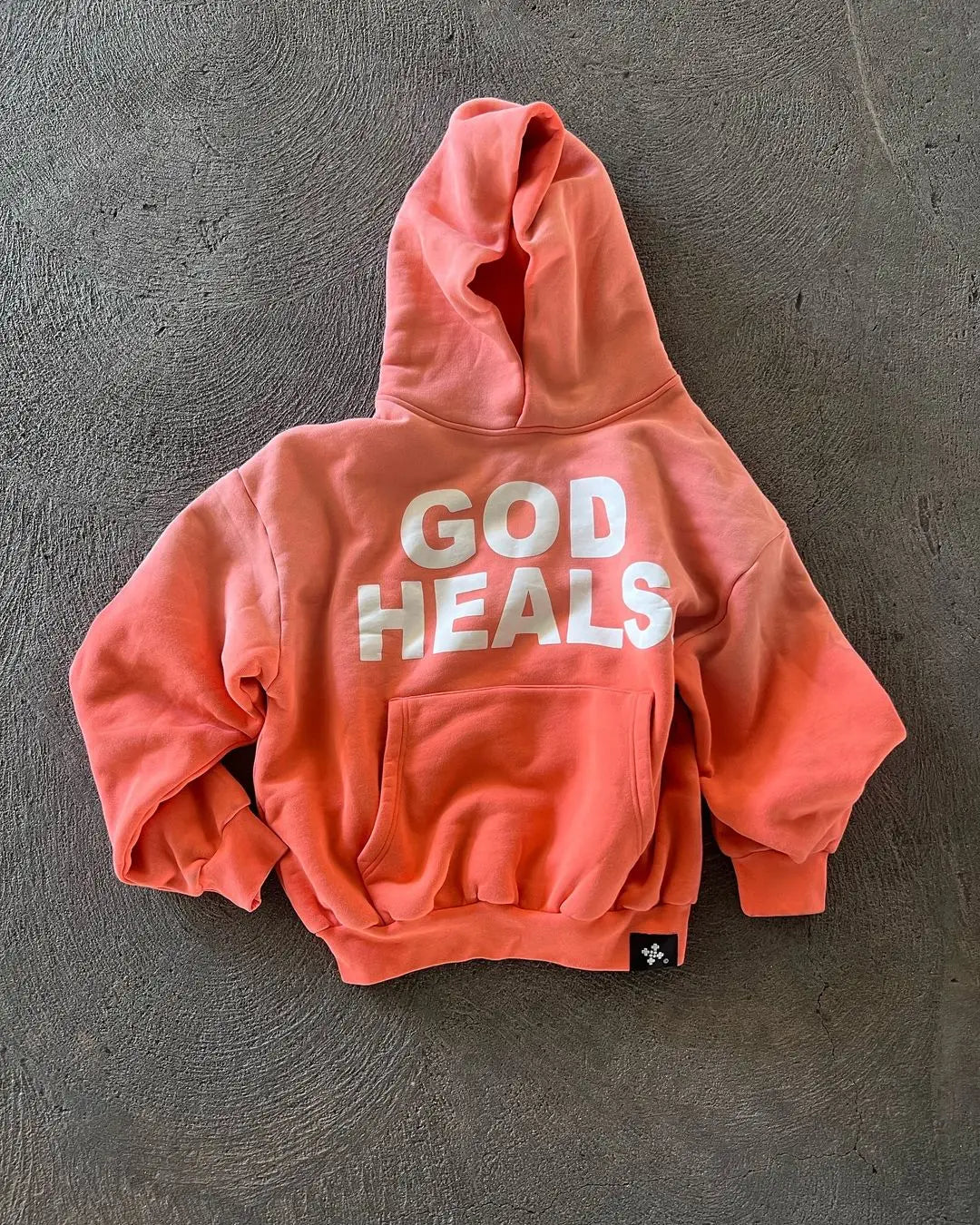 Hearujoy Vintage Streetwear God heals Painting Printed Hoodies Women Sweatshirt Harajuku 2024 New Oversized Street Y2k Tops Men Clothing