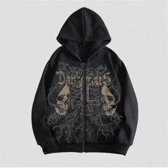 HEARUJOY  -  New Trendy Men Hoodie With Stylish Print Fashionable Pullover For Teen Boys Casual Comfortable Streetwear Youth Top