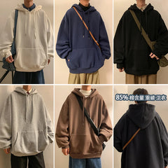 Hearujoy 6 Colors Spring Autumn Hoodie Men Harajuku Fashion Casual Oversized Hoodies Couples Loose Hooded Sweatshirt Streetwear