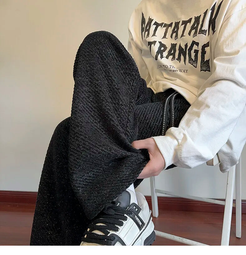 HEARUJOY  -  New Men's Hiphop Pants Men's Ins High Street Spring And Autumn Assault Pants Harem Trousers Sweatpants