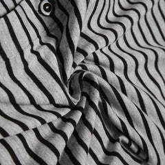 HEARUJOY  -  Striped One-Piece Sleepsuit Men's Slim-Fit Long-Sleeve Autumn-Winter New Homewear