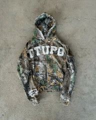 HEARUJOY  -  European and American Harajuku Retro Letter Embroidered Oversized Hoodie Men Camouflage Fashion, Loose Casual Pullover Women