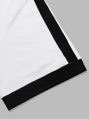 HEARUJOY  -  Summer New Color Matching Sports Suit Men's Short-Sleeved Shorts Loose T-Shirt Five Length Pants Casual Running Set Two-Piece