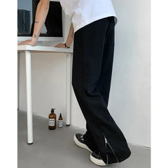 HEARUJOY  -  Black Casual Pants Men Fashion Gray Sports Pants Men Sweatpants Streetwear Korean Straight Pants Mens Joggers Trousers M-3XL