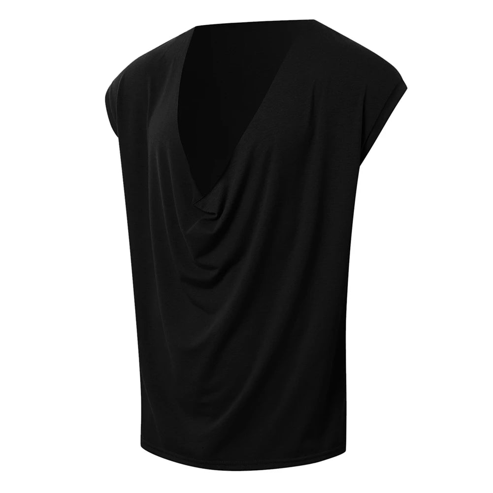 HEARUJOY  -  Casual Sportswear Men Vest Sports Training Brand New Condition Polyester Fabric Regular Length For Casual Wear