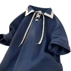 HEARUJOY  -  Apricot Korean Style Shirt Comfortable Everyday T-shirt Casual T-shirt Available In Apricot Available In Blue Available In Green