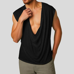 HEARUJOY  -  Casual Sportswear Men Vest Sports Training Brand New Condition Polyester Fabric Regular Length For Casual Wear