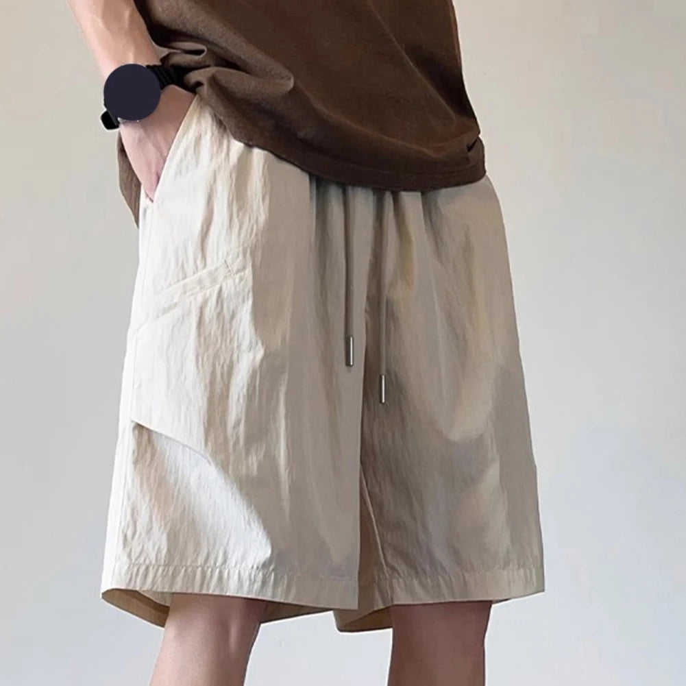 HEARUJOY  -  Great For Casual Workdays Trendy Basic Pants Mens Casual Loose Shorts Loose Pants 2XL Different Sizes Available