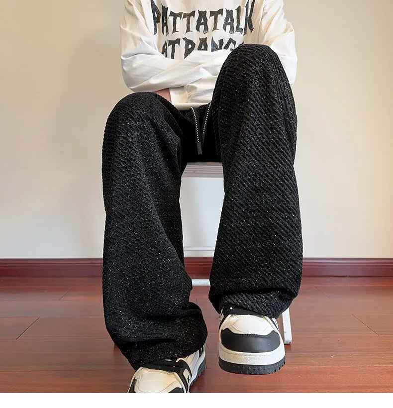 HEARUJOY  -  New Men's Hiphop Pants Men's Ins High Street Spring And Autumn Assault Pants Harem Trousers Sweatpants