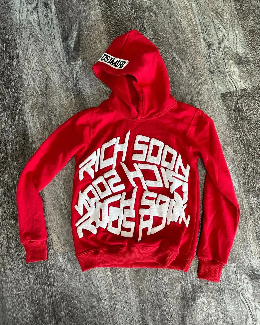 Hearujoy American Rich Soon Hoodies Women Men Streetwear Vintage Oversized Tops Sweatshirt Goth Y2k Clothes Harajuku Men Clothing