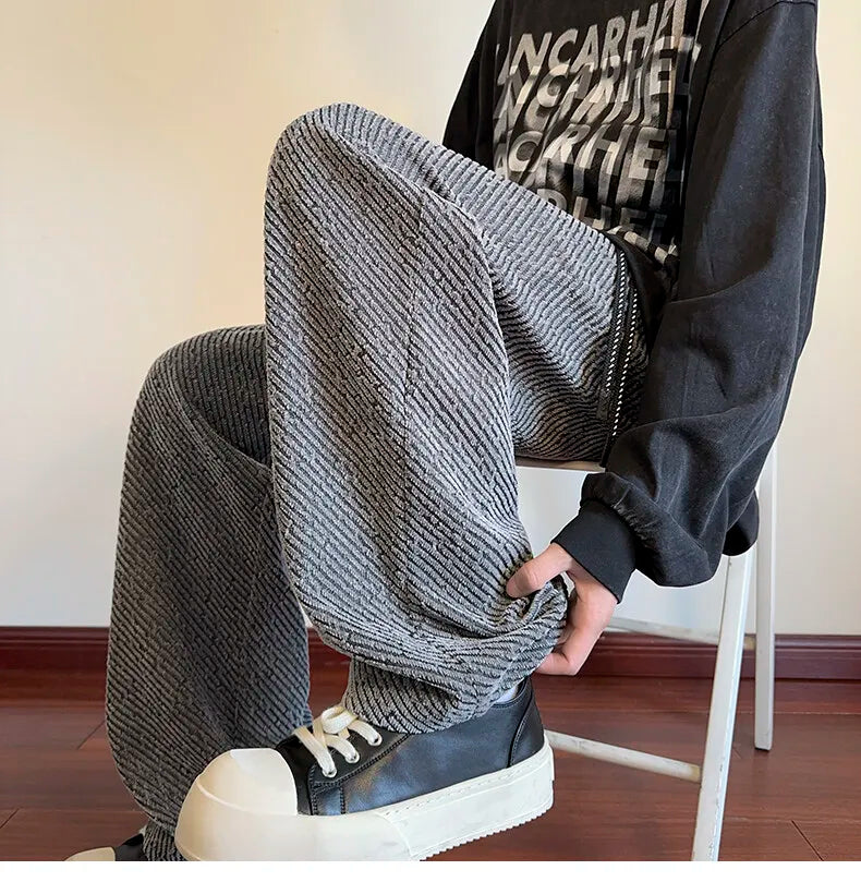 HEARUJOY  -  New Men's Hiphop Pants Men's Ins High Street Spring And Autumn Assault Pants Harem Trousers Sweatpants