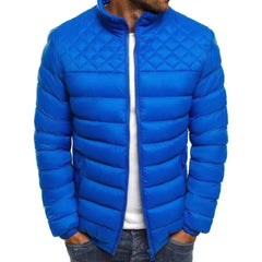 HEARUJOY  -  Winter Style Men's Solid Color Hooded Cotton Jacket Jacket Cotton Jacket