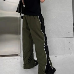 Hearujoy Hippie Wide Loose Baggy Straight Summer Casual Pants Man Hip Hop Trousers for Men Thin Mens Clothing Harajuku Fashion New in Y2k