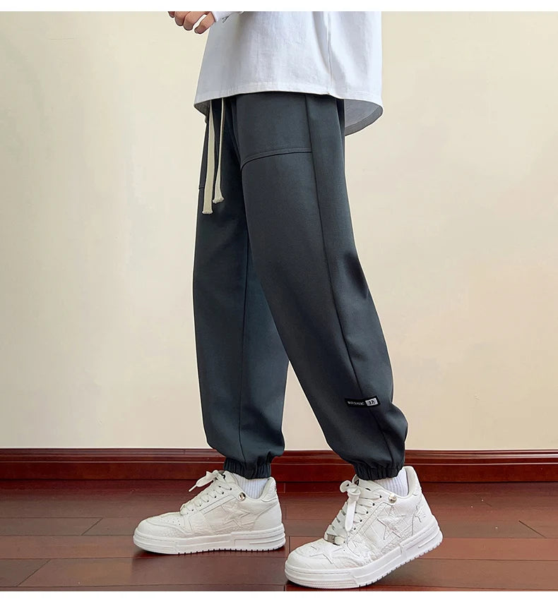 HEARUJOY  -  Men's New Fashionable Versatile Sports Leisure Straight Leg Pants Outdoor High-quality Sports Trend Comfortable Breathable Pants