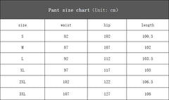 HEARUJOY  -  Contrast Color Patchwork Corduroy Pants Men Oversized Loose casual Pencil Pants Hip Hop Trendy  Fashion Trousers Streetwear