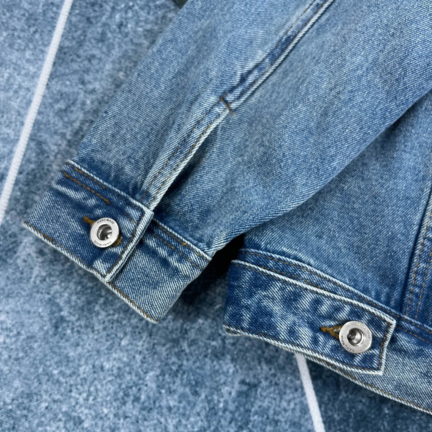 HEARUJOY  -  Plus Size 4XL Men's Denim Jacket Autumn/Winter 2025 New Arrival Trendy Brand Premium Plus-Size Retro Lapel Jacket Men's Top