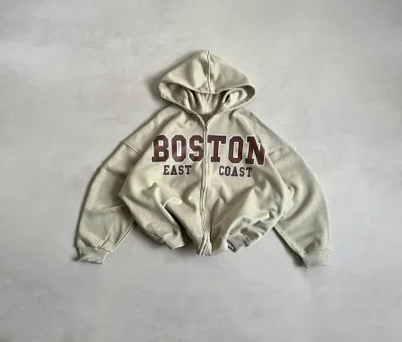 HEARUJOY  -  Simple trendy large size design zipper hoodie for men and women high street design y2k style Harajuku loose casual long sleeves