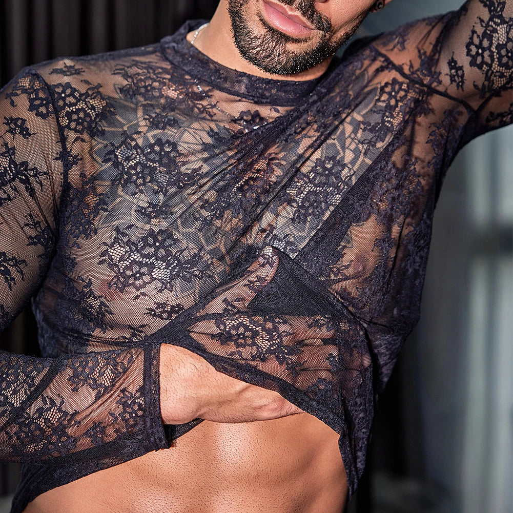 HEARUJOY  -  Bodybuilding Apparel Mens Long Sleeve Casual Wear Comfortable Loose Fit Four Seasons Wear 100cm Sport Activities