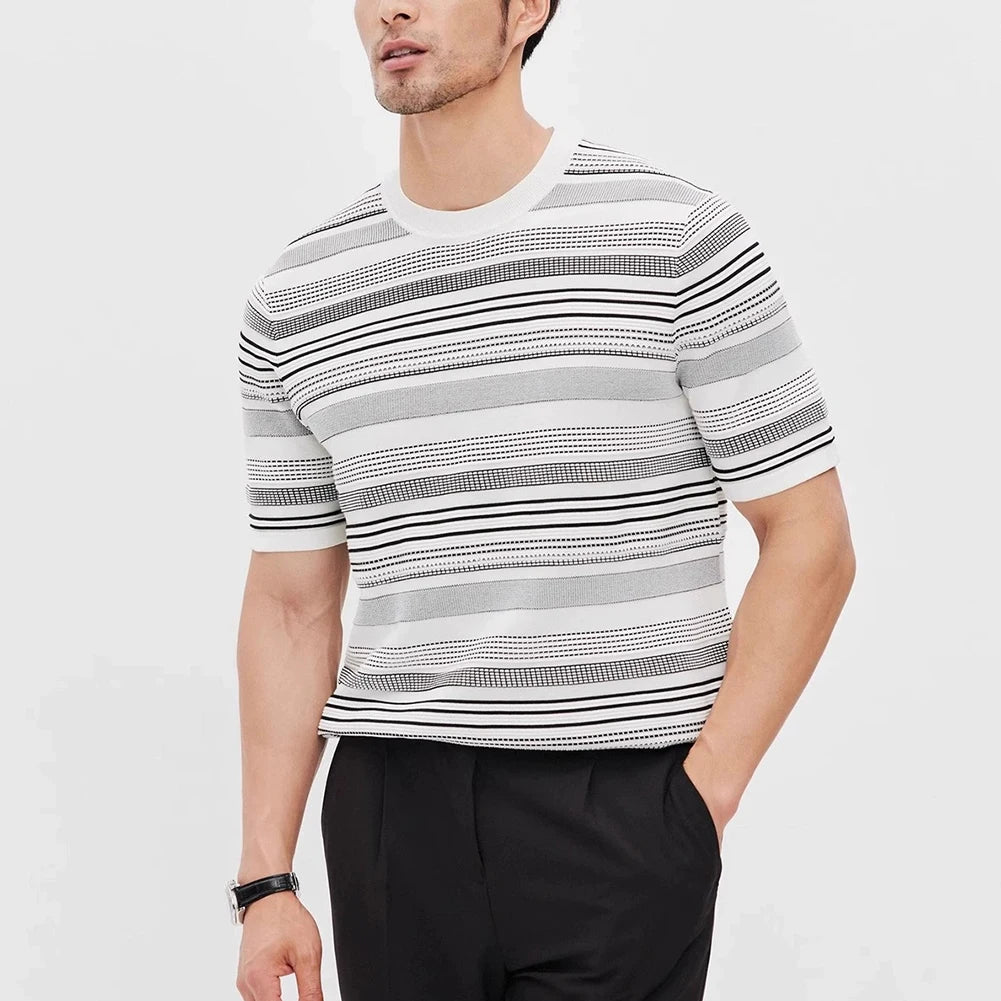 HEARUJOY  -  Fashion XL Casual Loose Fit Short Sleeve Style Slight Stretch Fit Suitable For Daily Wear For Outdoor Activities