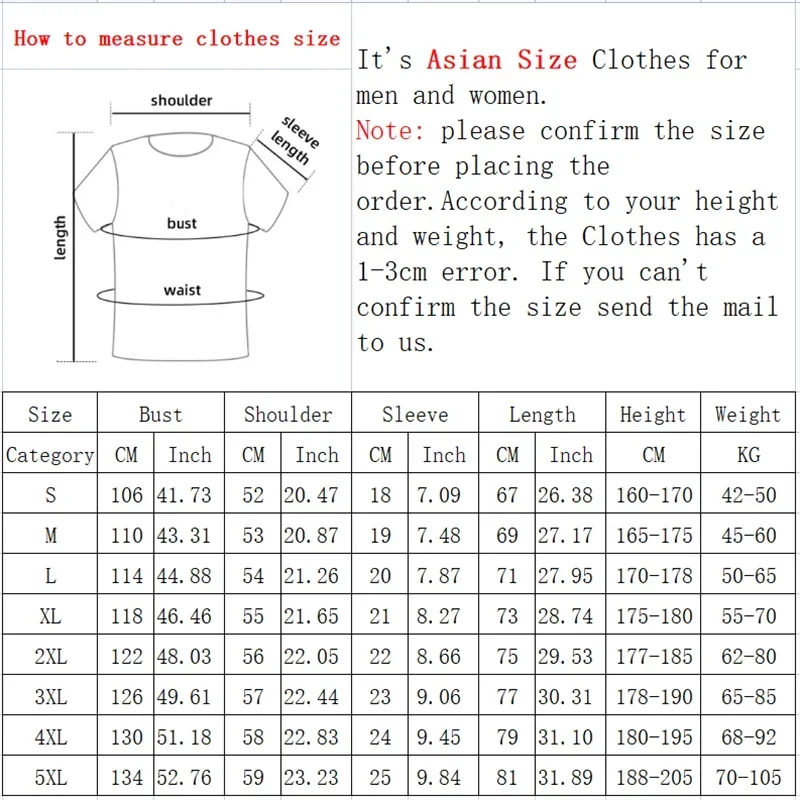 HEARUJOY  -  T Shirt Oversized Cotton For Men White Men's Letter Print T-shirts 5XL Men Casual Wear Summer Tee Shirts Unisex Big Size