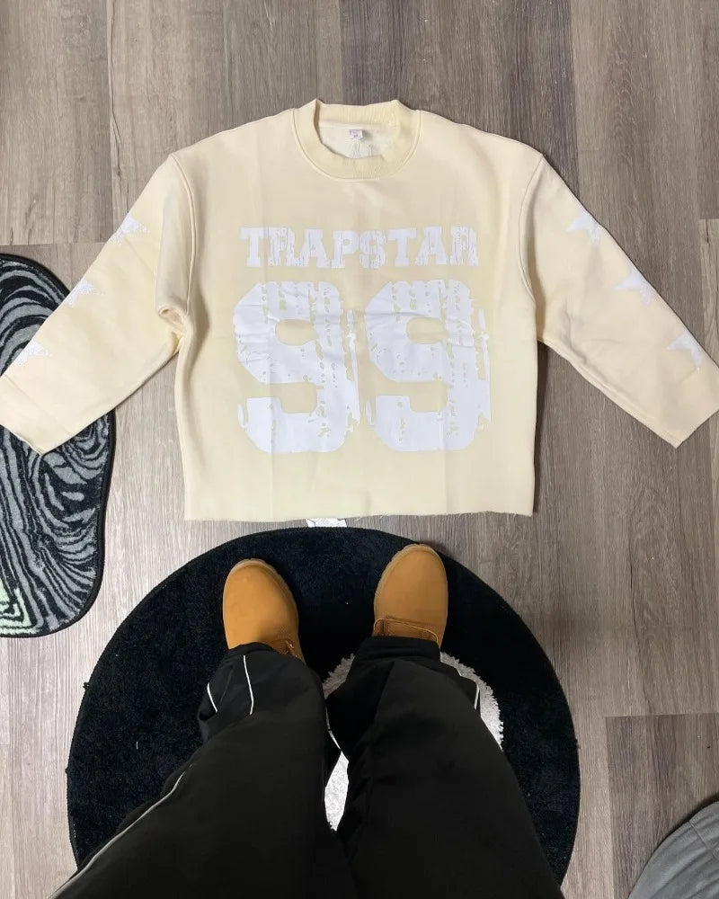 Hearujoy American autumn lovers long-sleeved fashion trend oversized pullover hoodie men high street Harajuku hip hop loose sweatshirt