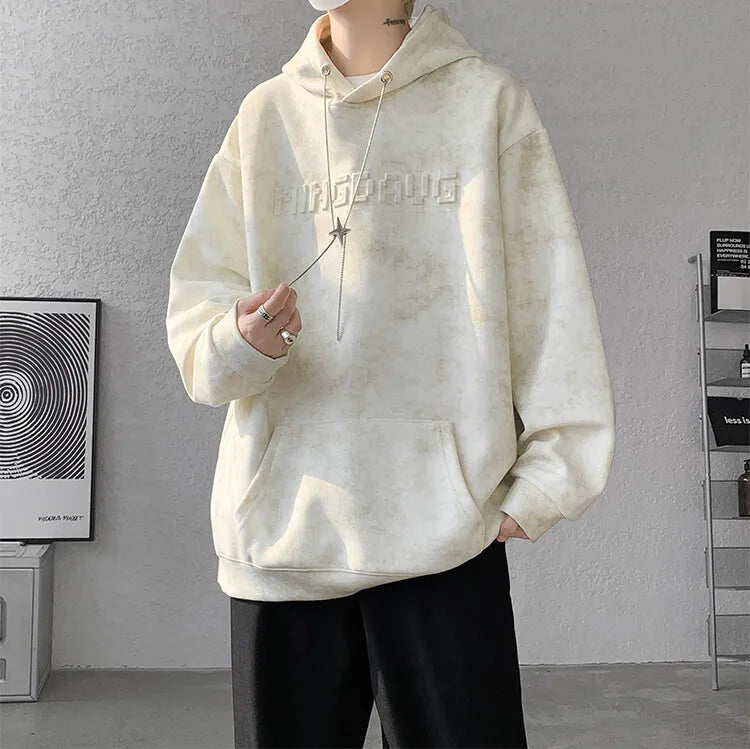 HEARUJOY  -  Casual Long Sleeves Hoodies Summer Hip Hop Loose Skateboard Casual Men's Streetwear PUNK Clothes Plus Oversized 6XL 7XL