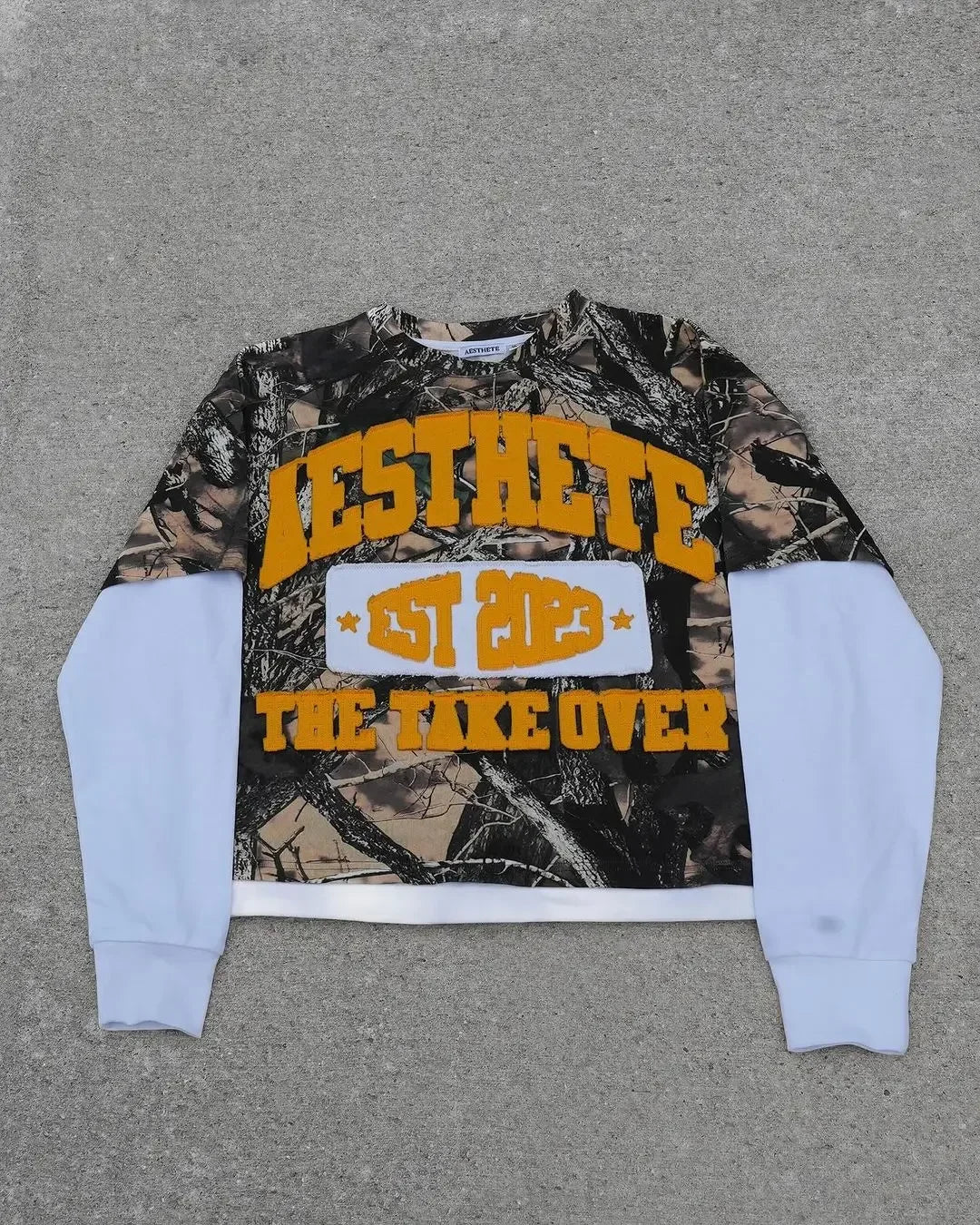 Hearujoy European and American Retro Camouflage Embroidered Letter Zipper Hoodies Men Women Street Hip-hop Hoodie Y2K Loose Harajuku Tops