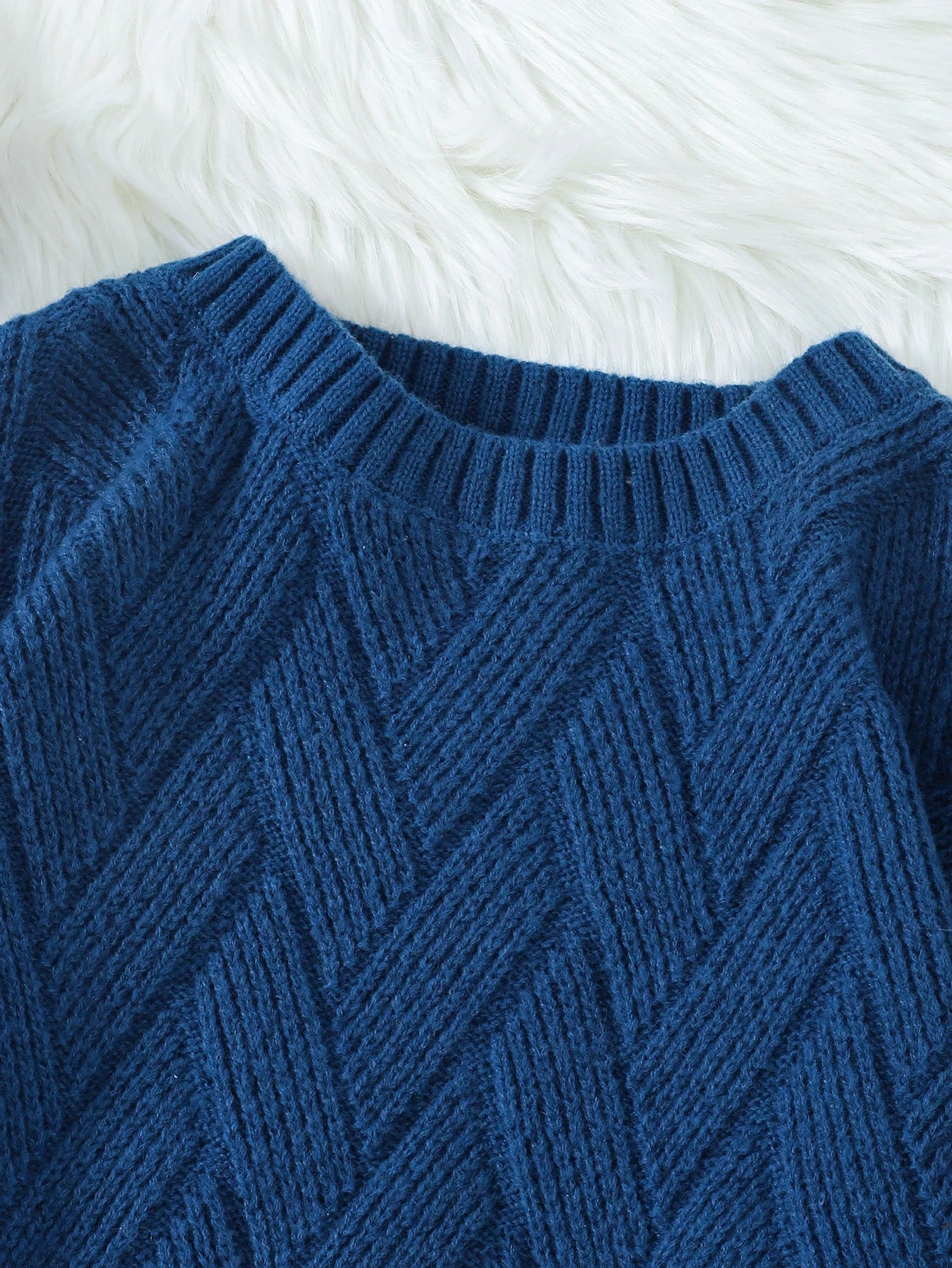 HEARUJOY  -  New Popular Autumn and Winter Pure Color Polo Collar V-Neck Pullover Sweater Casual Round Neck High-End Textured Knitted Men's Pullover